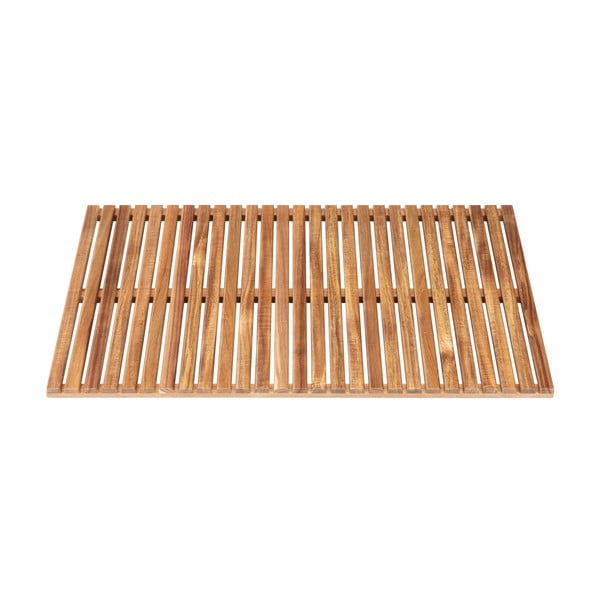 Koupelnová podložka z akátového dřeva Wenko, 55 x 85 cm-image-1