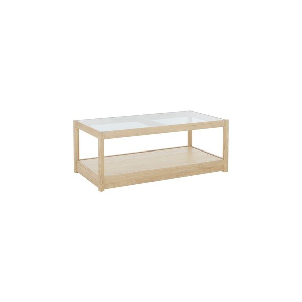 Konferenční stolek se skleněnou deskou v přírodní barvě 60x120 cm Class – Ellos Home
