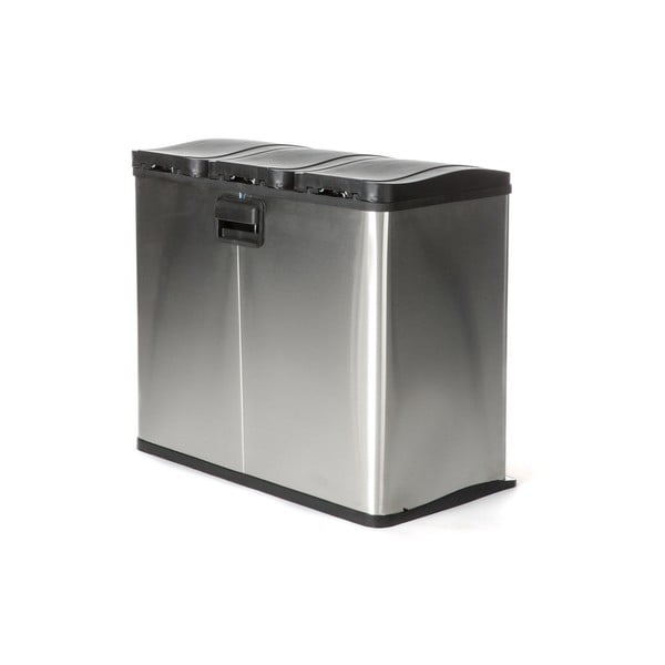 Koš na recyklovaný odpad ve stříbrné barvě Tomasucci Recycle, 60 l-image-3