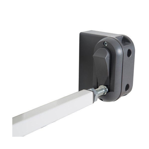 Bílá kovová zábrana do dveří – Roba-image-4