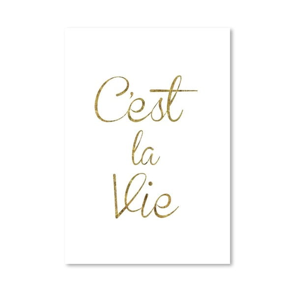 Plakát Cest La Vie, 42x60 cm