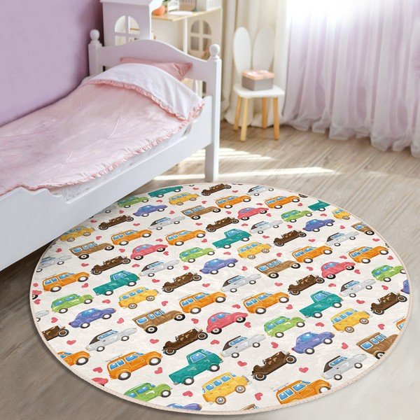 Dětský koberec ø 120 cm Comfort – Mila Home-image-1