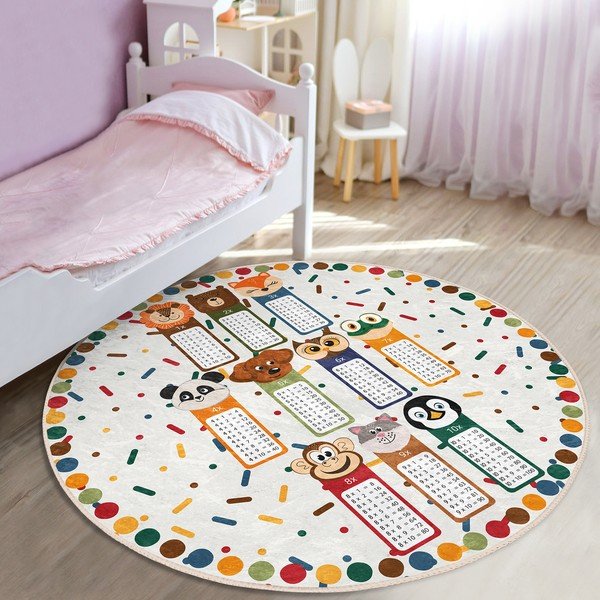 Dětský koberec ø 80 cm Comfort – Mila Home-image-3