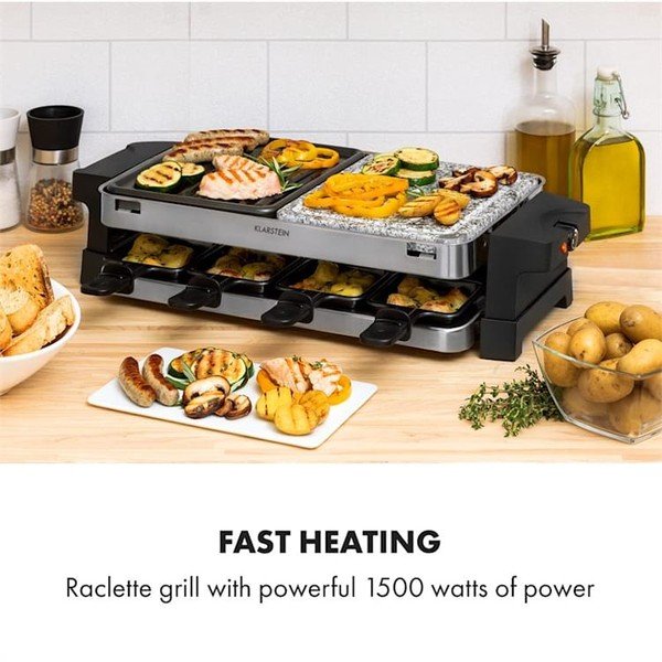 Elektrický gril na raclette Klarstein Sirloin-image-3