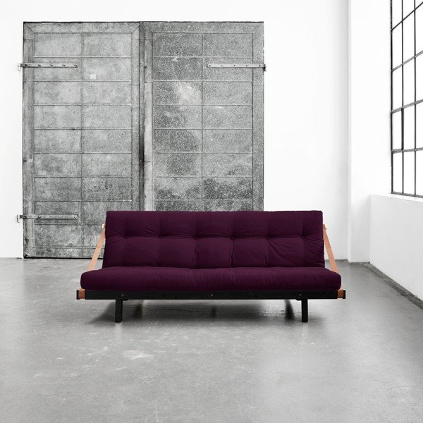 Variabilní pohovka Karup Jump Black/Purple Plum
