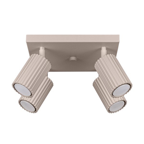 Taupe kovové bodové svítidlo ø 6,5 cm Gleam – Sollux