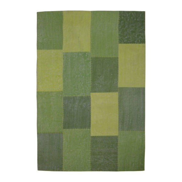 Ručně tkaný zelený koberec Kayoom Emotion 222 Multi Grun, 120 x 170 cm