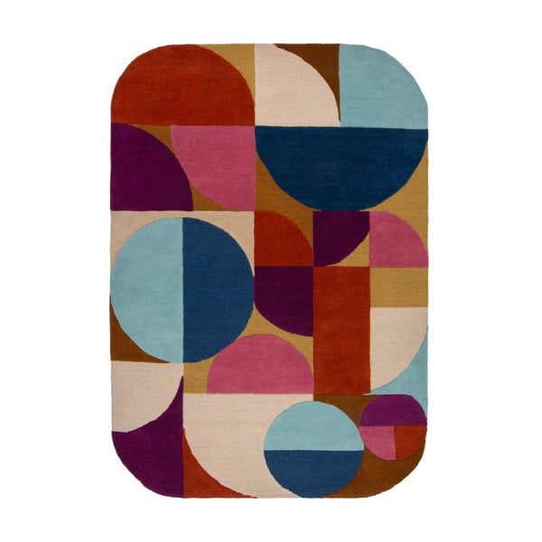 Ručně tkaný vlněný koberec 120x170 cm Mia Arch – Flair Rugs