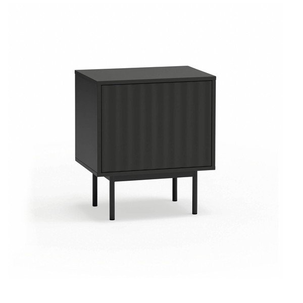 Černý matný noční stolek Sierra – Teulat-image-2