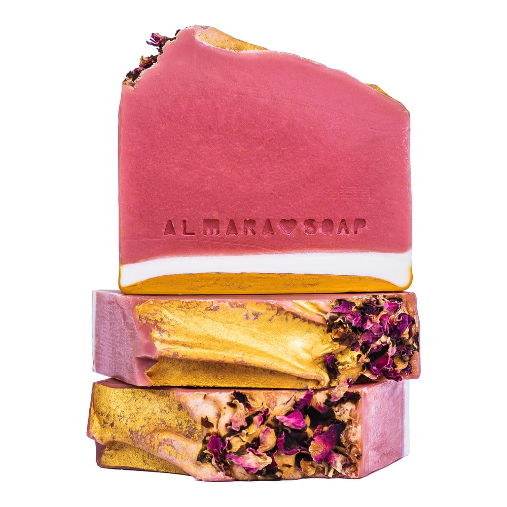 Ručně vyráběné mýdlo Almara Soap Růžový grep