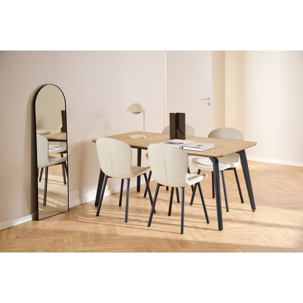 Jídelní stůl s deskou v dubovém dekoru 90x160 cm Cadiz – Actona-image-3