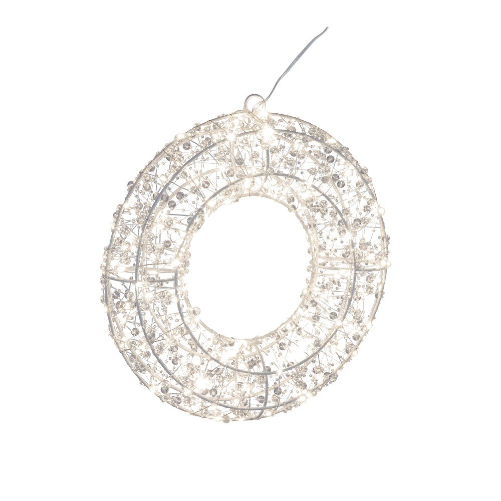 Svítící věnec ø 28 cm Ellary – Bizzotto