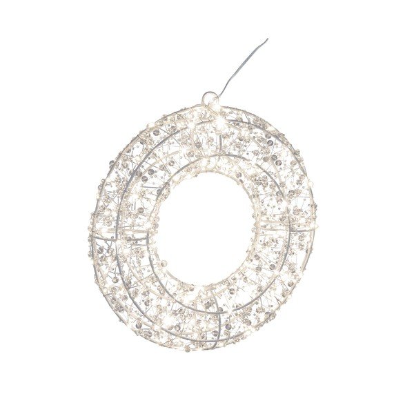 Svítící věnec ø 28 cm Ellary – Bizzotto