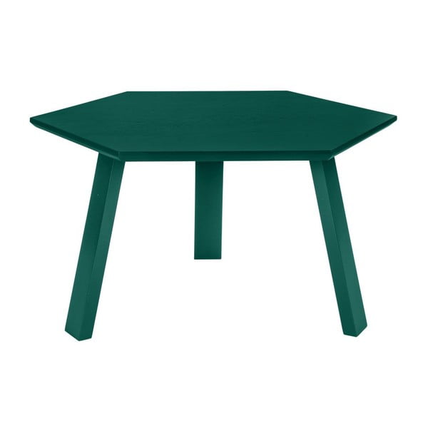 Konferenční stolek Hexagon Green, 70x37x70 cm