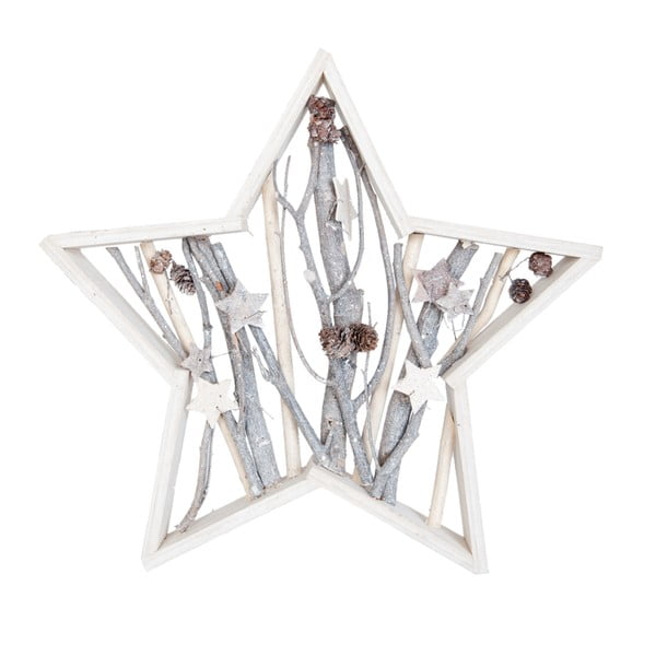 Dekorativní hvězda Clayre & Eef Star, 39 x 39 cm