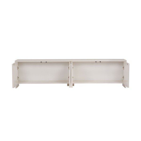 Krémový TV stolek 180x45x32 cm Aurelia – Kalune Design-image-4