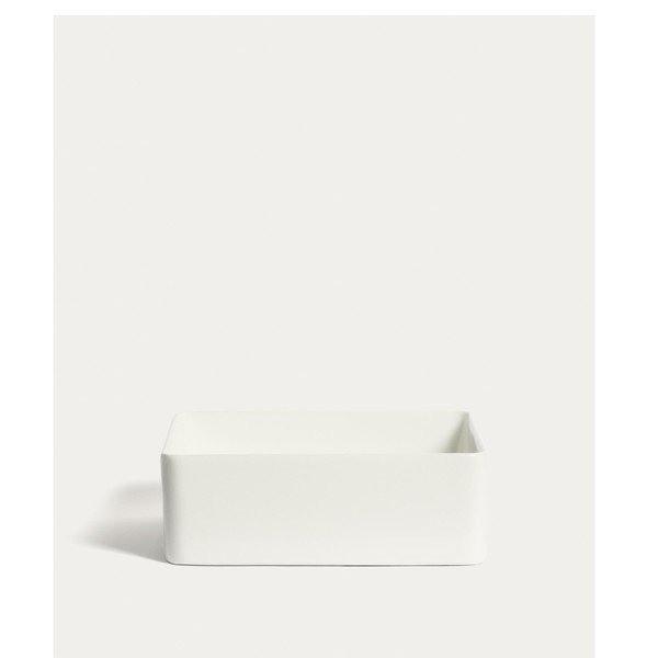 Bílé keramické umyvadlo 36,5x36,5 cm Ovara – Kave Home