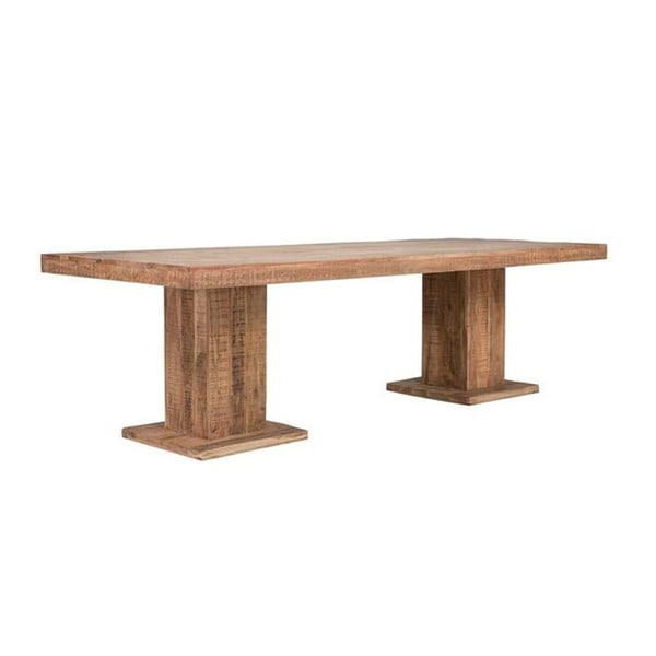Jídelní stůl z masivního akáciového dřeva SOB Alaska,  260 x 100 cm