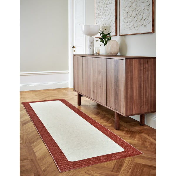 Vnitřní a venkovní koberec v cihlovo-krémové barvě 70x120 cm Ilda Brick – Pappelina-image-3