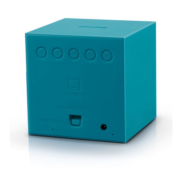 Modrý LED budík Gingko Gravity Cube-image-3