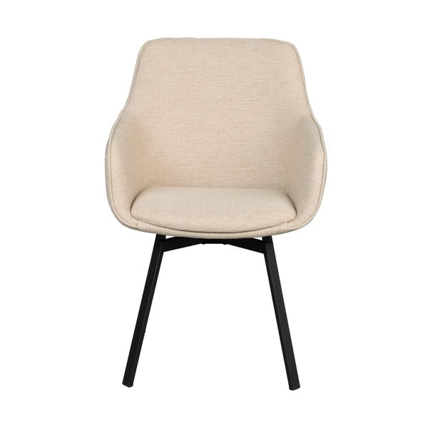 Béžová čalouněná jídelní křesla v sadě 2 ks Alison – Rowico-image-2