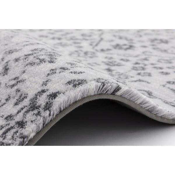 Šedý vlněný koberec 133x190 cm Claudine – Agnella-image-2