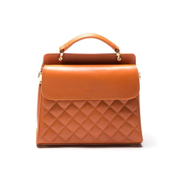 Kabelka Quilted Cognac-image-2