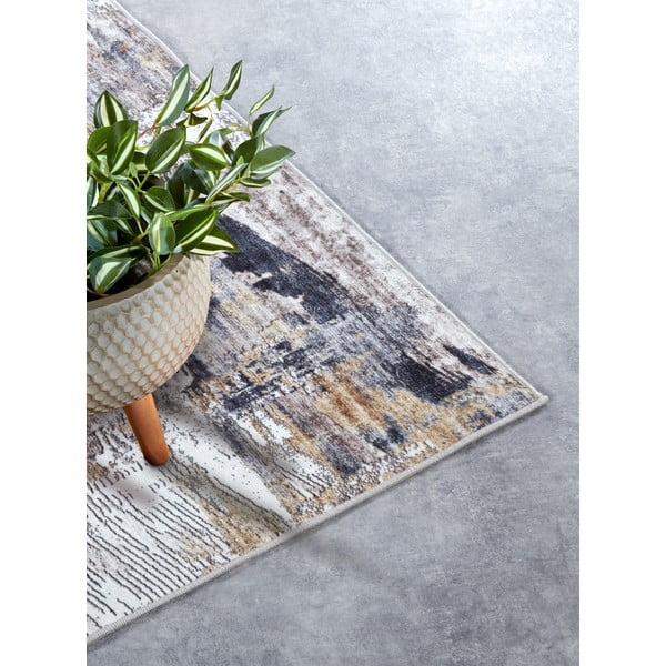 Světle šedý koberec 200x290 cm Malard Anthracite Gold – Elle Decoration-image-2