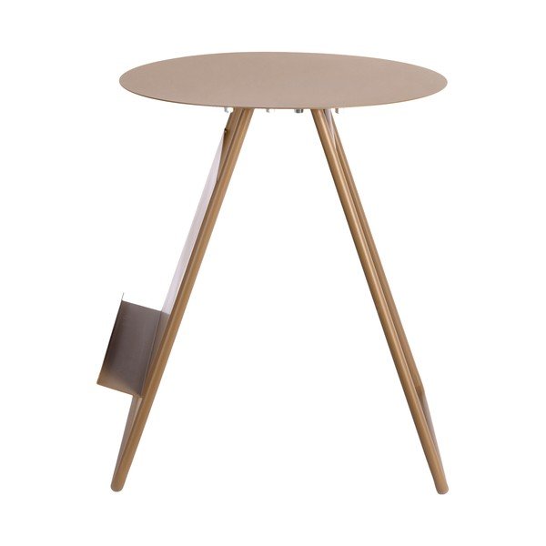 Kovový kulatý odkládací stolek ø 40 cm Esencia – Leitmotiv-image-3