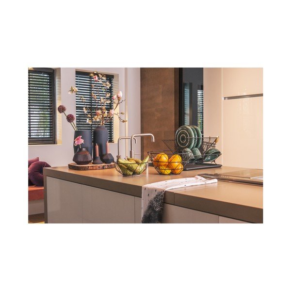 Černý odkapávač nádobí PT LIVING-image-1