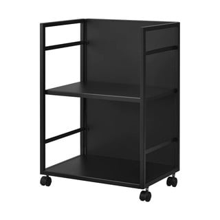 Černý kovový pojízdný regál 42x60 cm Tower – YAMAZAKI