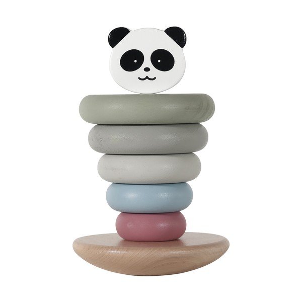 Dřevěná skládací věž Panda – Kindsgut-image-1