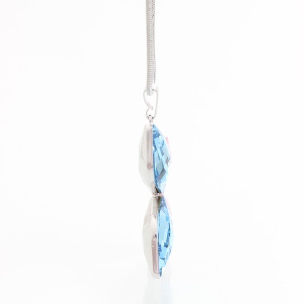 Náhrdelník se Swarovski Elements Laura Bruni Blue Butterfly-image-1