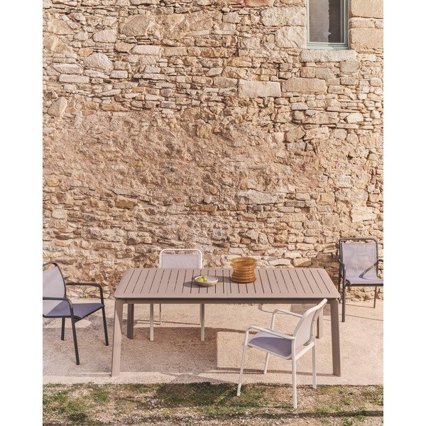 Taupe zahradní židle Luri – Kave Home-image-3
