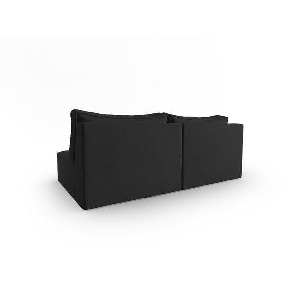 Černá pohovka 160 cm Mike – Micadoni Home-image-2