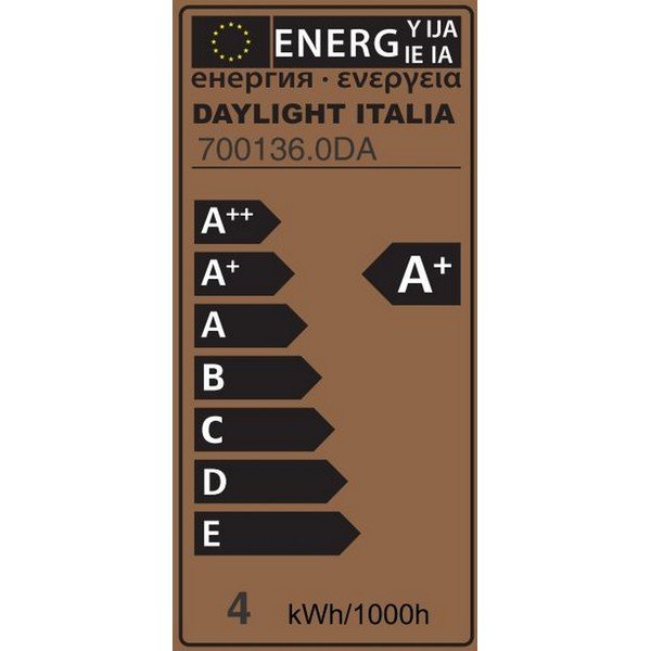 Standardní žárovka E27, 4 W, 240 V - Homemania-image-2