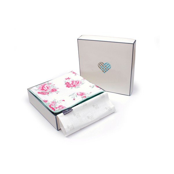 Mentolově zelený povlak na polštář WeLoveBeds Roses, 40 x 60 cm-image-2