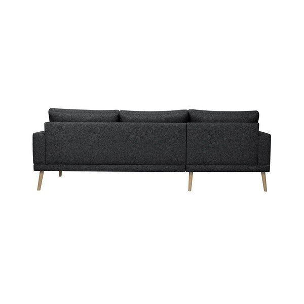 Černá rohová pohovka Windsor & Co Sofas, levý roh-image-3