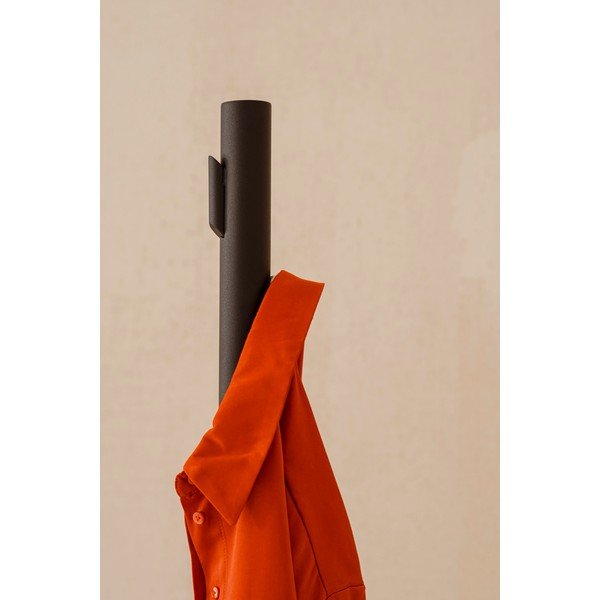 Černý kovový věšák ø 25x183 cm Yuko – noo.ma-image-3