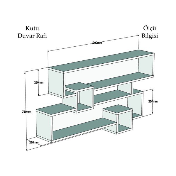 Nástěnná police Karen-image-2