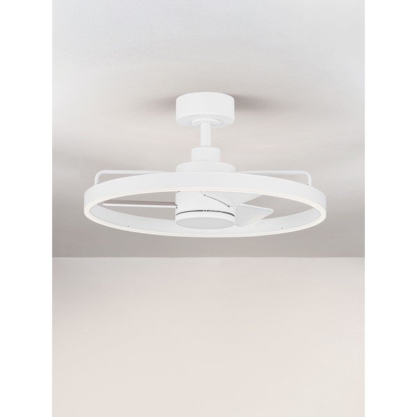 Bílé kovové LED stmívatelné stropní svítidlo Lunair – Nova Luce-image-3