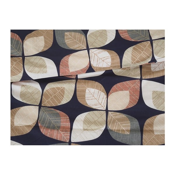 Hnědé krepové povlečení na jednolůžko 140x200 cm Autumn Leaf – B.E.S.-image-1