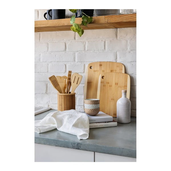 Mlýnek, prkénko a potravinové dózy v sadě 4 ks – Bonami Essentials-image-1