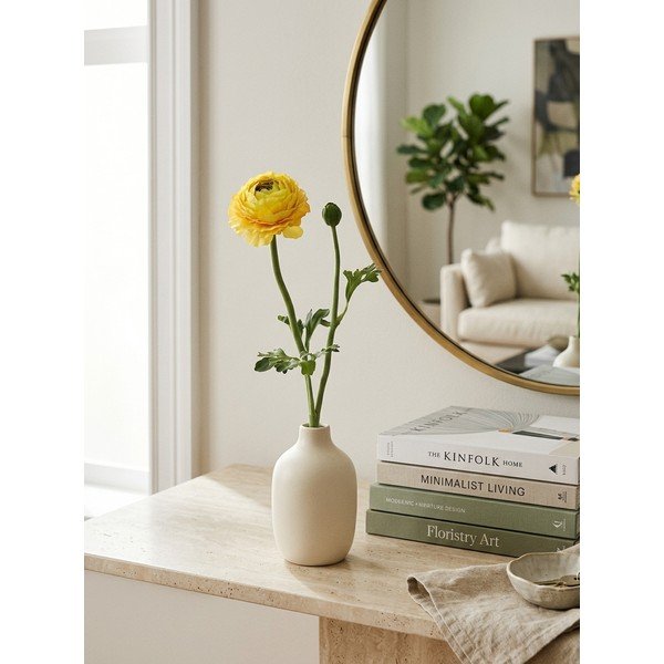 Umělá květina (výška 50 cm) Buttercup – Ego Dekor-image-2