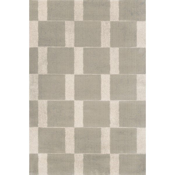 Šedobéžový vlněný koberec 133x190 cm Agnus Pavement – Agnella