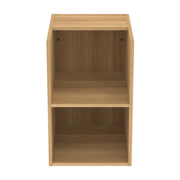 Nízká závěsná koupelnová skříňka v dekoru dubu v přírodní barvě 40x63 cm i.Life B – Ideal Standard