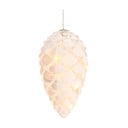 Bílá závěsná vánoční světelná dekorace ø 7 cm Celina – Sirius