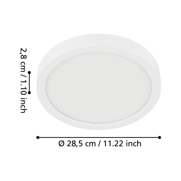 Bílé LED stropní svítidlo FUEVA 5 – EGLO-image-3