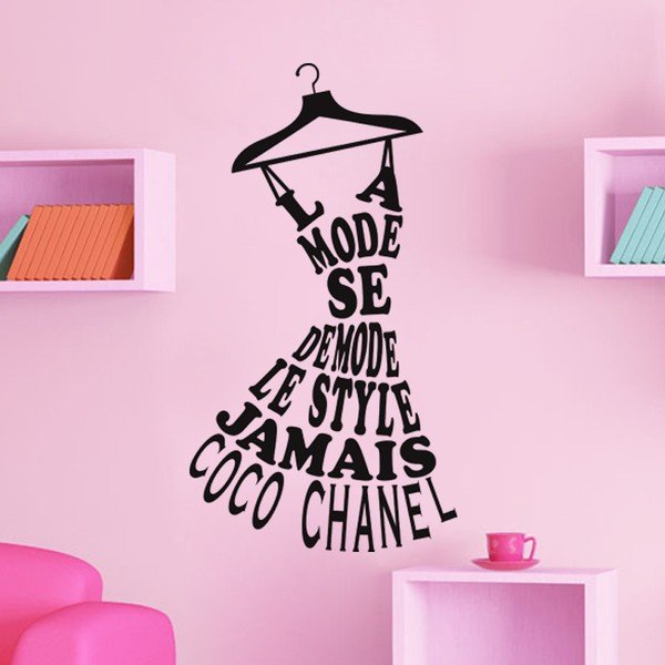 Samolepka Ambiance Coco Chanel Quote-image-1