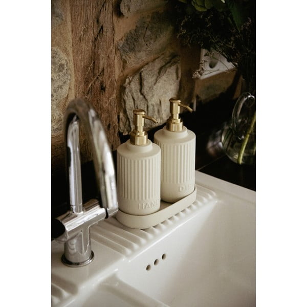Krémový keramický stojan na mycí prostředky Heidi – Wenko-image-2